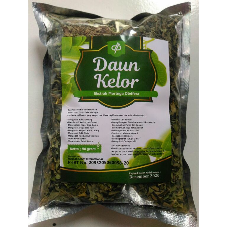 

Teh Daun Kelor Moringa Oliefera Hikmah Sehat | Teh Daun Klor Curah | Teh Moringa