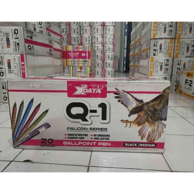 

PEN / PULPEN /BOLPOIN ULIR Q1 / QUEEN / XDATA / FALCON ( 1 KARTON )