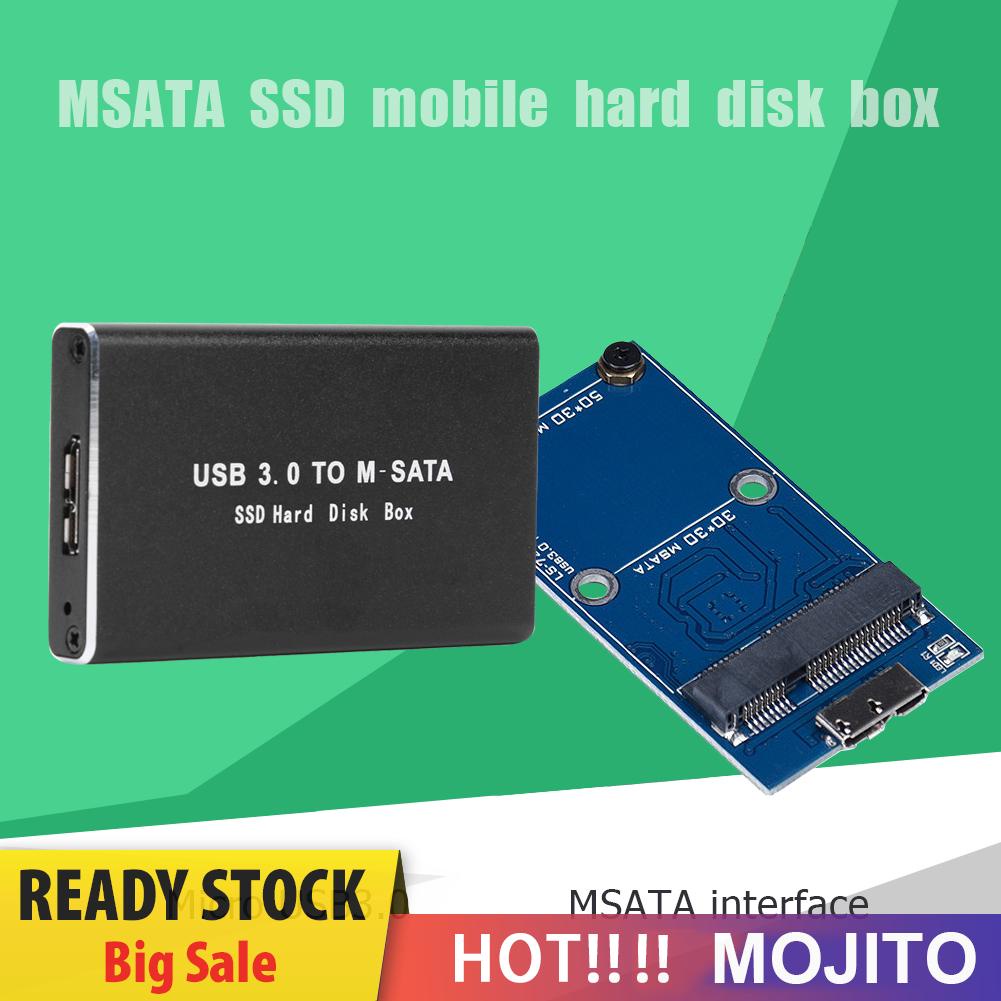 Casing Hardisk Eksternal Mini Ssd Usb 3.0 Ke Msata