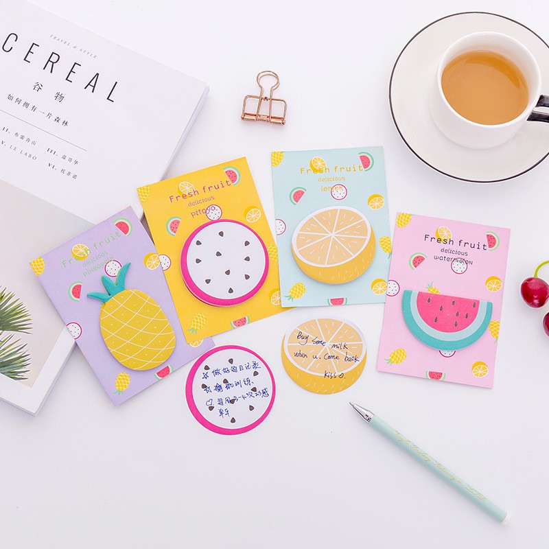 Sticky Note Fresh Fruit-3