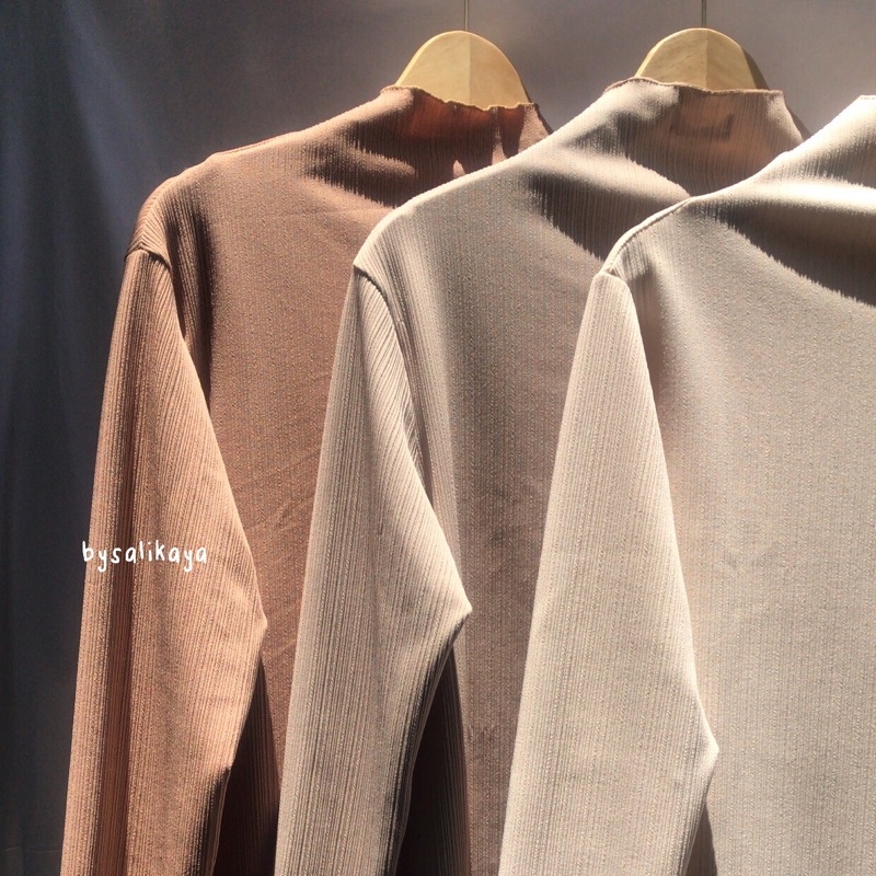 hyejin turtleneck knit - basic longsleeve