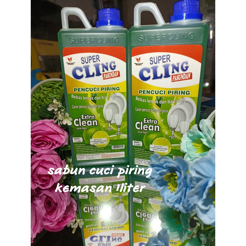 Jual SABUN CUCI PIRING KEMASAN BESAR 1LITER | Shopee Indonesia