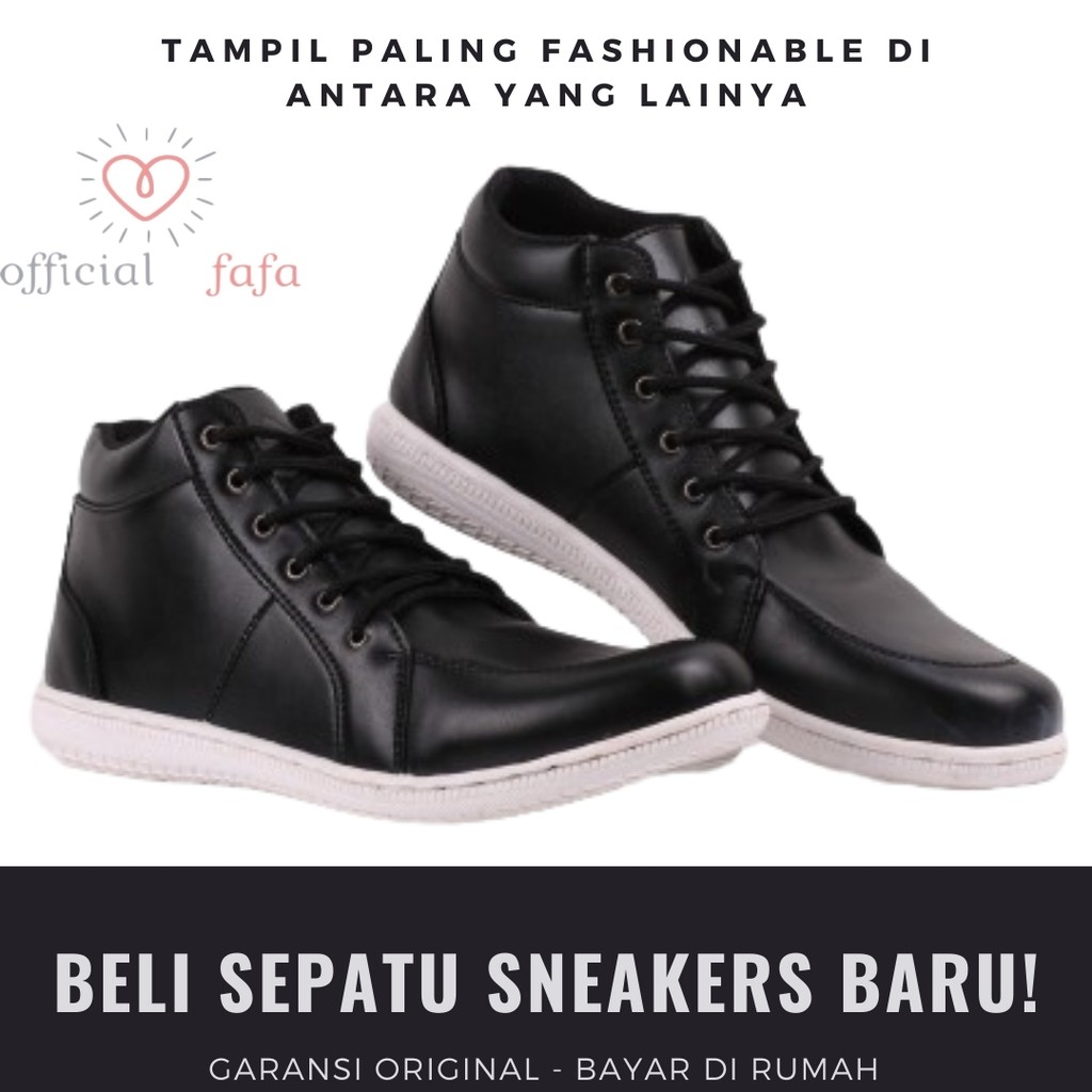 Sepatu Branded Pria Sneakers Tali Brand Distro Merk Goku Hangout Nongkrong Piknik Original Terbaru