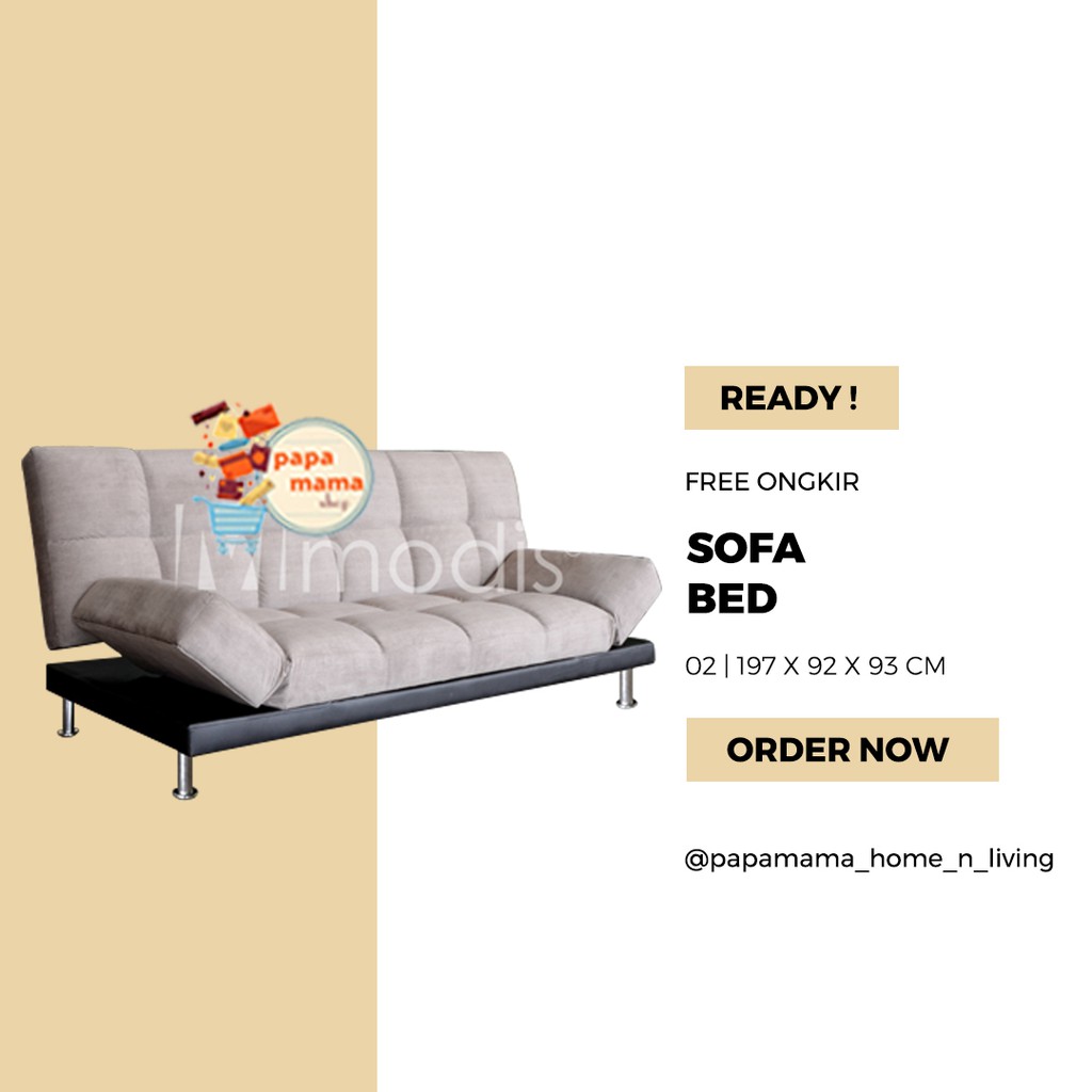 Sofa Bed Murah - Sofa Bed Cantik - Sofa Bed Multifungsi SB-02 - Medan