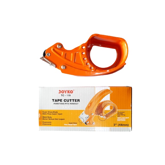 

TAPE CUTTER/ALAT PEMOTONG ISOLASI - JOYKO TC119