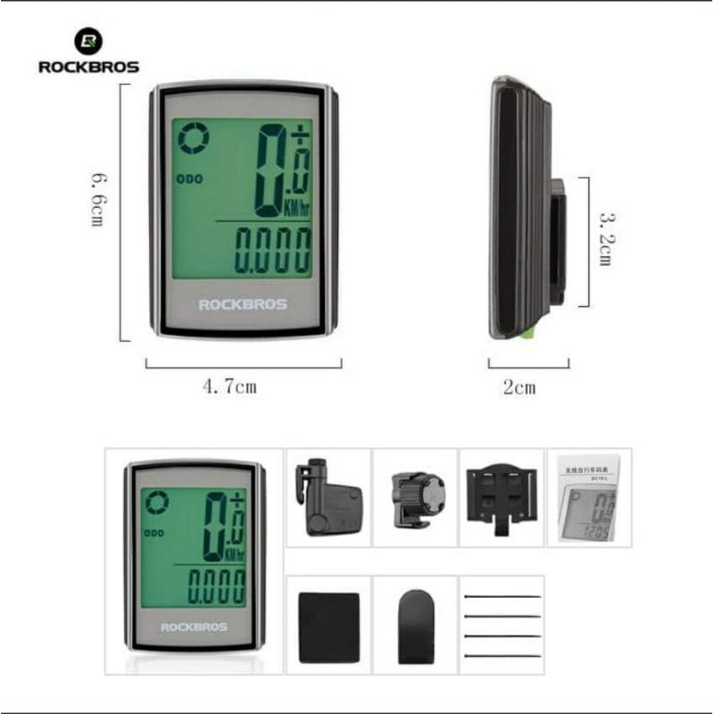 ROCKBROS BC18-L21 Bike bicycle Computer Speedometer Sepeda Wireless