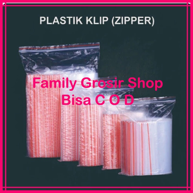 Plastik Klip Bening 4x6 / 7x10 / 5x8