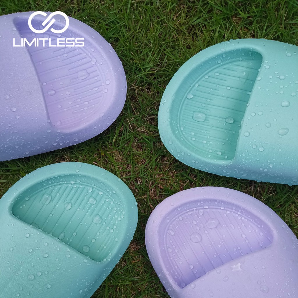 Sendal Slop Wanita Korea Terbaru Sandal Wanita Limitless Slip On Murah Empuk Sandal Rumah Wanita Santai