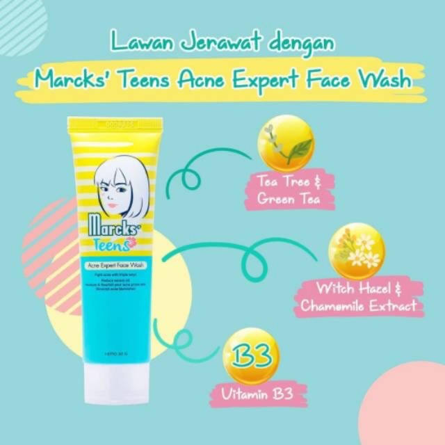 Marcks Teens Acne Expert Face Wash