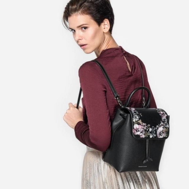 BAG CK 018 FLORAL ransel