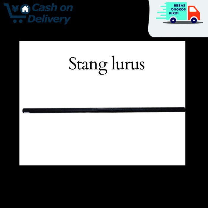 hitam stang motor model lurus