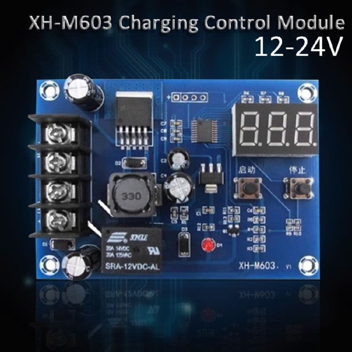 Modul Charger Battery Charging Control Module for 12-24V Storage Battery XH-M603