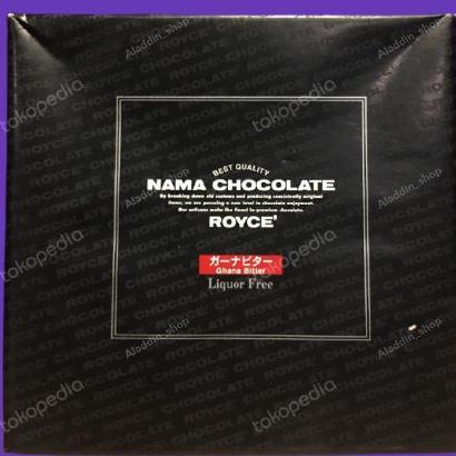 

ROYCE CHOCOLATE NAMA COKLAT GHANA BITTER/DARK CHOCOLATE 65% DC51C1215