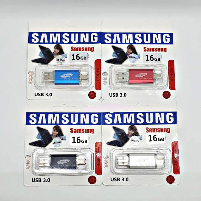 Flashdisk USB Data OTG Samsung 16 GB Flashdrive Type-C