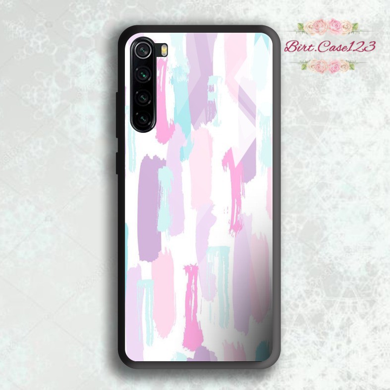 back case glass PASTEL Vivo Y91 Y17 Y12 Y15 Y93 Y95 Y81 Y83 Y71 Y53 Y20 Y30 Y50 V17 Y11 Y12i BC4941