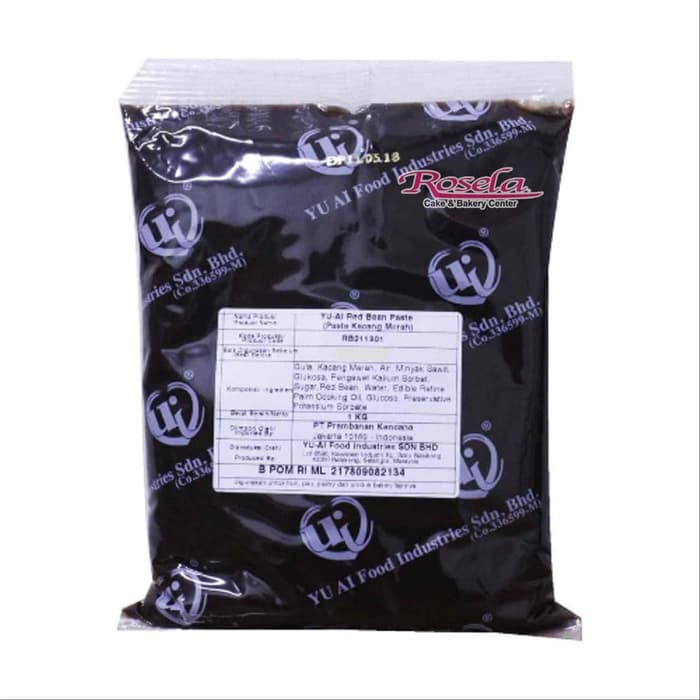 

YU-AI Red Bean Paste 1 Kg / Pasta Kacang Merah
