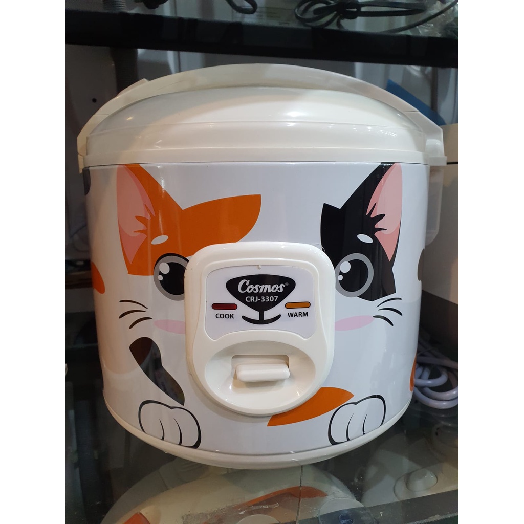 RICE COOKER Cosmos CRJ 3307 Motif Kucing