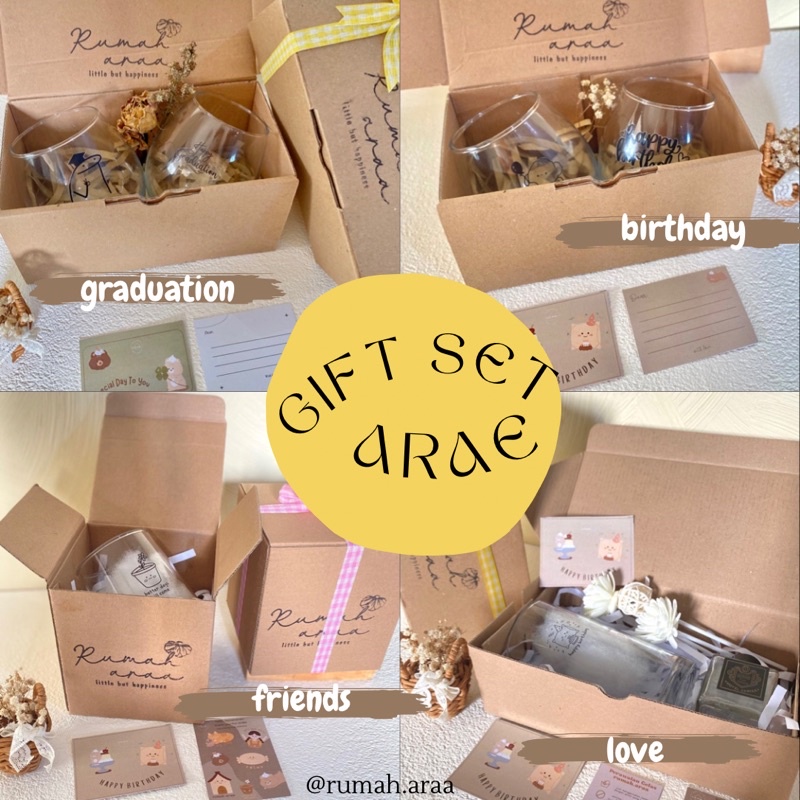 

GIFT SET ARAE , Gift Set Birthday Graduation Love