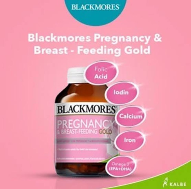 Blackmores Pregnancy and Breastfeeding Gold 60kps &amp; 120kps