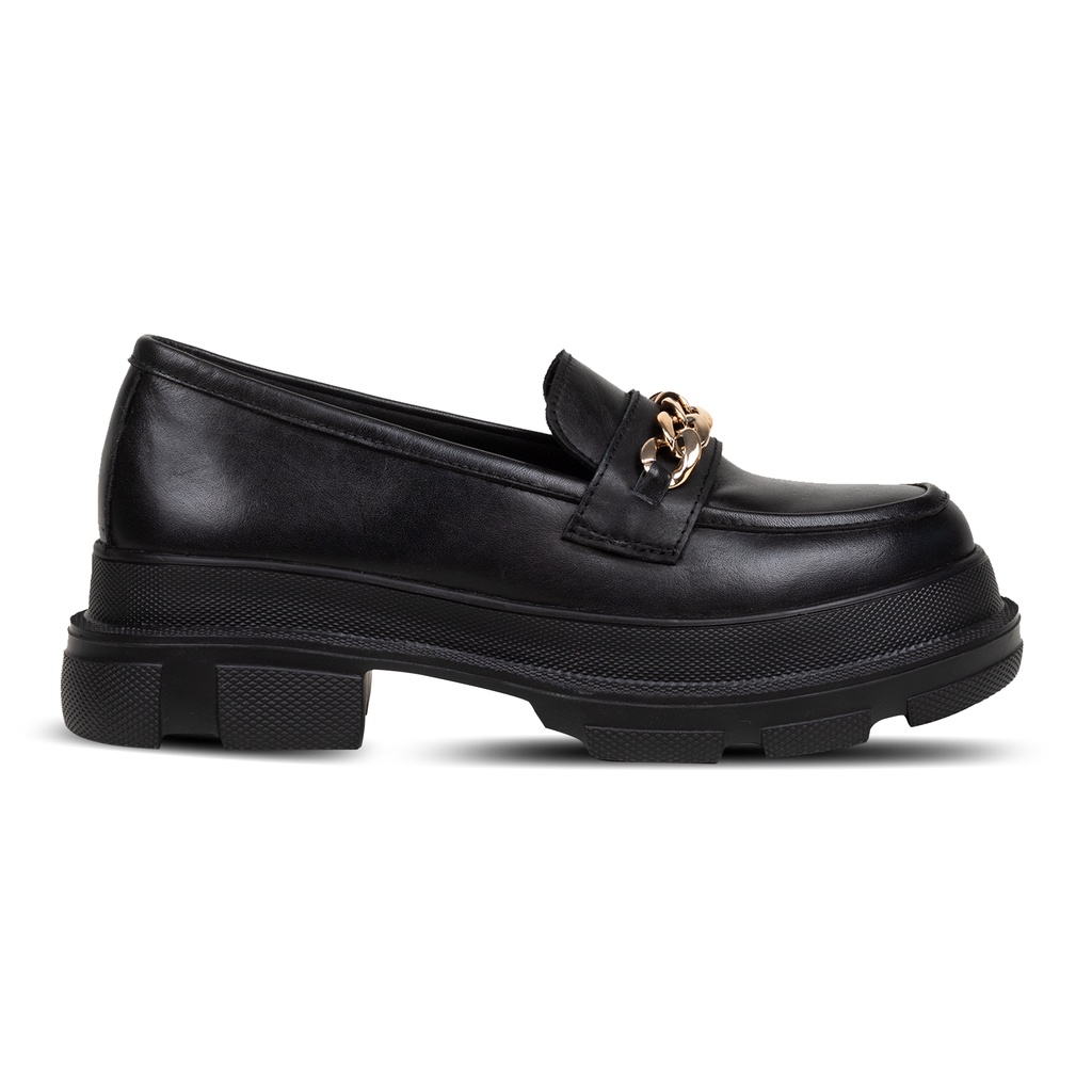 Burly Chain Black - Nappa Milano - Sepatu Wanita