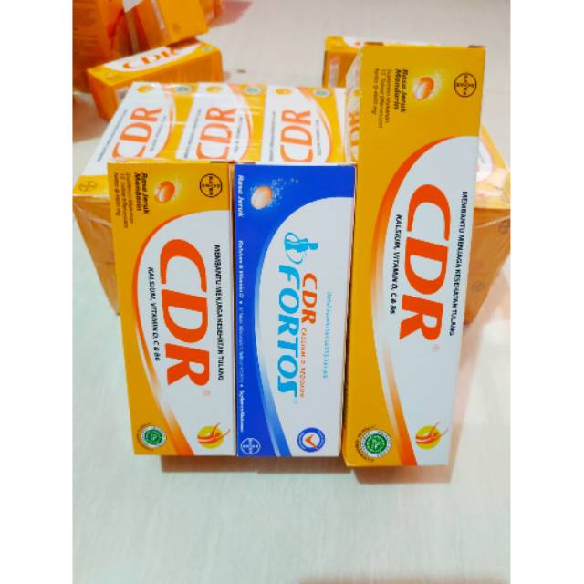 CDR Calcium D Redoxon (CD R) CDR 10/CDR 15 /Vitamin C/ CDR Fortos 10