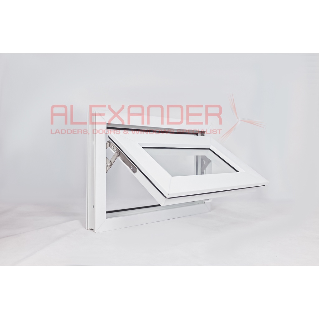 Jendela Kamar UPVC Bouven Awning | Jendela Minimalis 60x40 Alexander