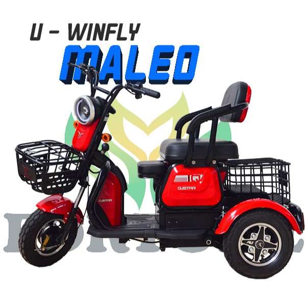 FREE ONGKIR SEPULAU JAWA DAN BALI SEPEDA LISTRIK U-WINFLY MALEO