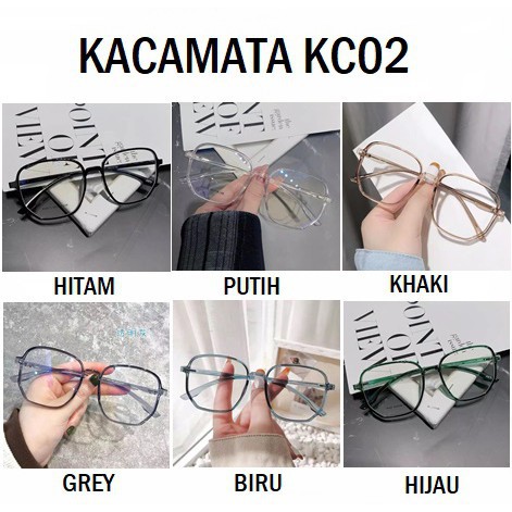 DS KC02 KACAMATA WANITA CANDY COLOR FRAME KOREAN STYLE FRAME