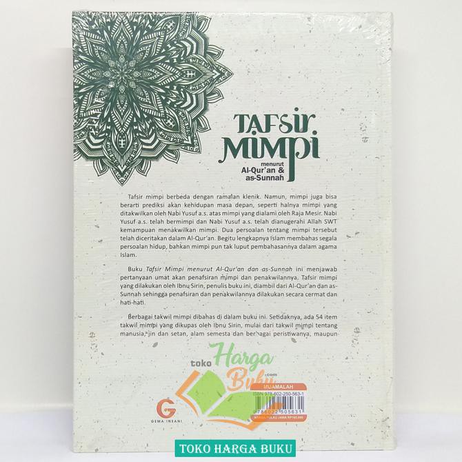 Tafsir Mimpi Menurut Al-Quran Dan As-Sunnah Penulis Ibnu Sirin - Gip