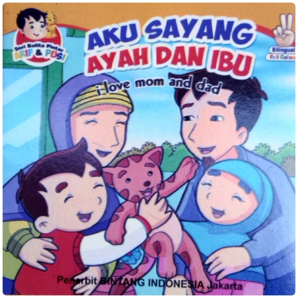Buku Cerita Edukasi Anak Seri Balita Pintar Aku Sayang Ayah Ibu Shopee Indonesia