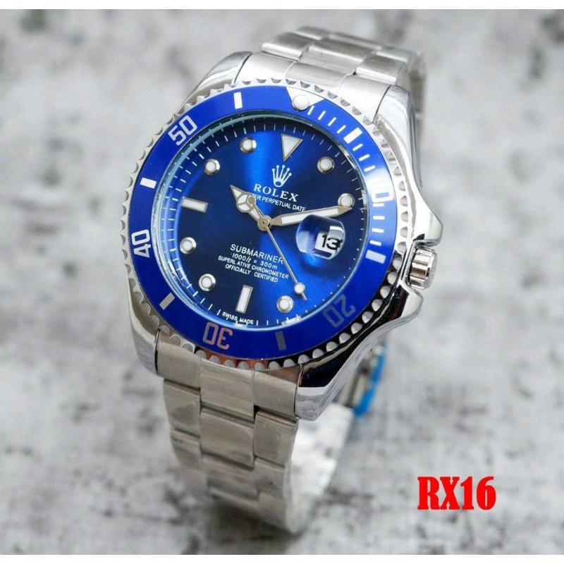 Terviraaallll Jam Tangan Submariner Jam Tangan Stainliss Analog Jam Tangan Mewah Pria