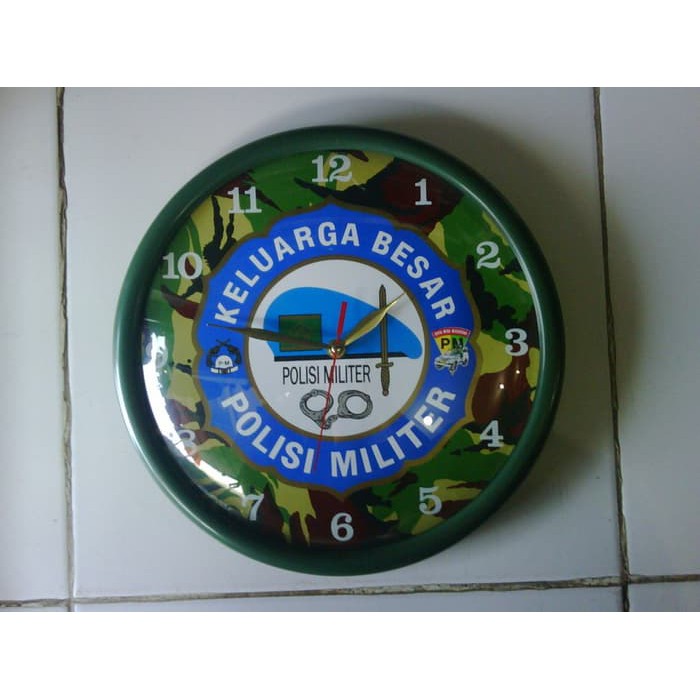 Jam Dinding PM Polisi Militer