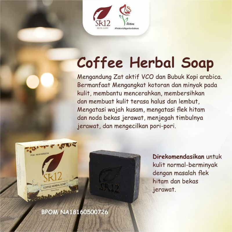 

Coffe Herbal Soap SR12