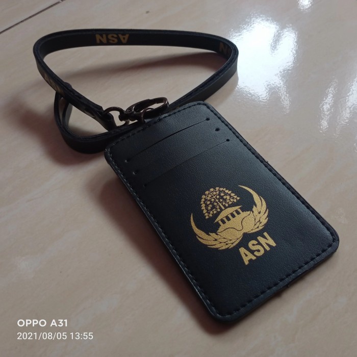 

Cuci Gudang Tali Gantungan Name Tag Id Card Logo Asn Terbatas