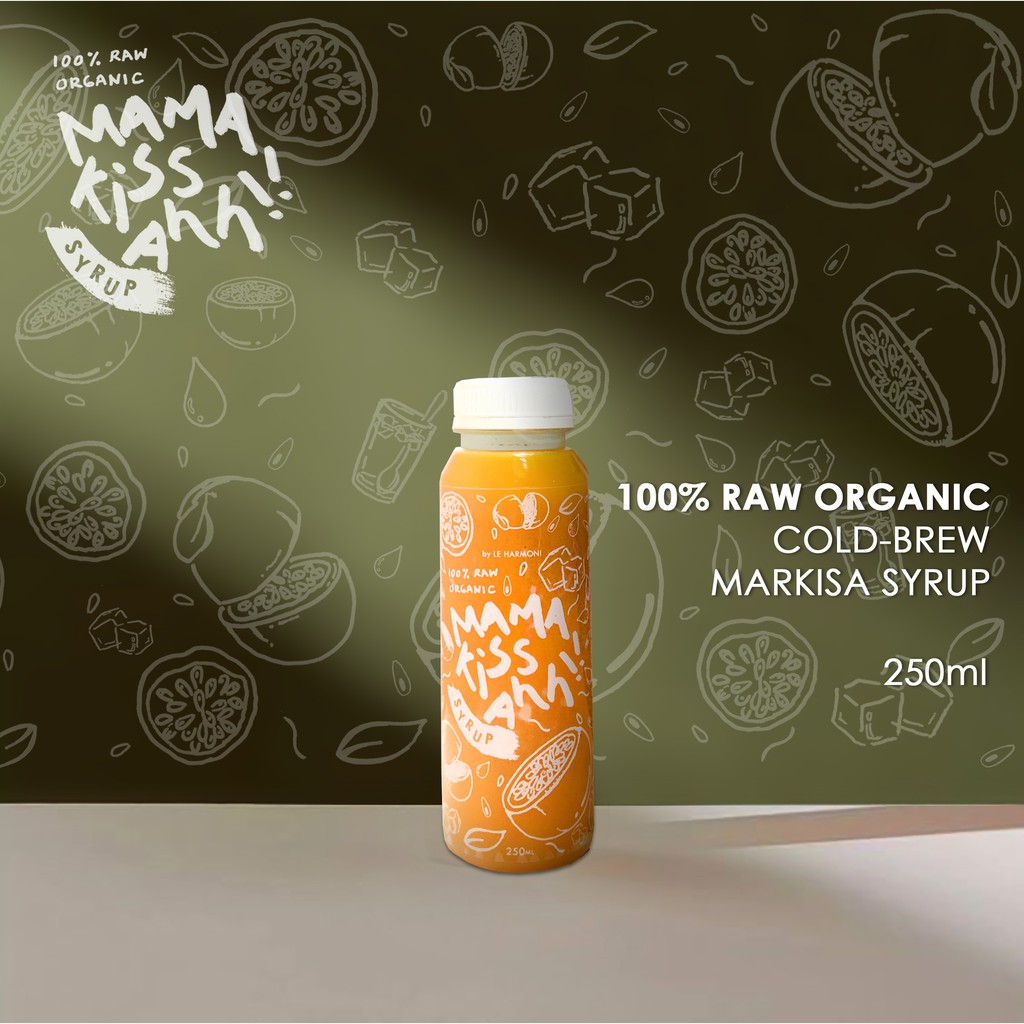 

Markisa Syrup 250ml (Passion Fruit) by Mama Kiss Ahh!! - 100% Organic Cold Brew