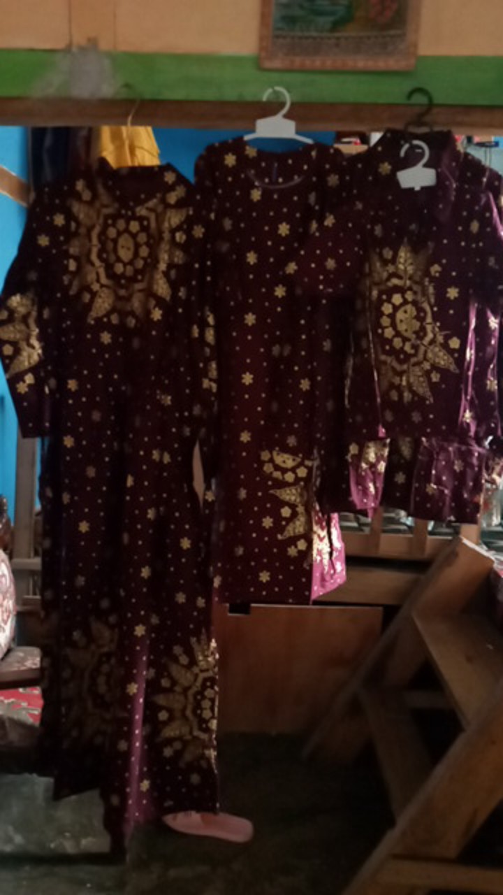 Batik Couple Keluarga Maura Sania Ruffle Ori Ndoro Jowi Dnt - Garansi Termurah Shopee