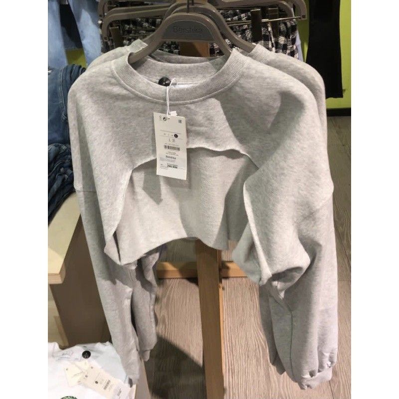 BEFAST - ZFS OOTD wanita Sweater Crop HANNA / ROSEROCK FLEECE TREND SWEATER / Atasan Wanita Kekinian 2021 / Atasan Sweater Penutup Dada Viral di TikTok / Sweater Crop Polos / Atasan Hits OOTD Wanita Remaja