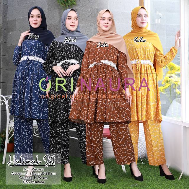 Halimah Setelan by OriNaura