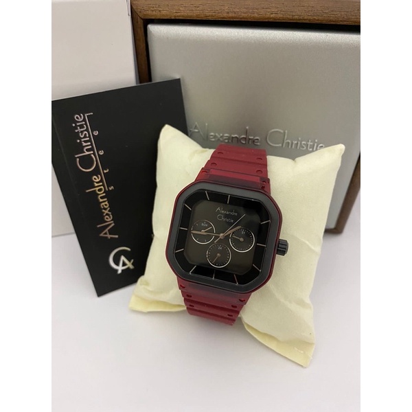 Jam tangan Alexandre Christie AC2811 Red