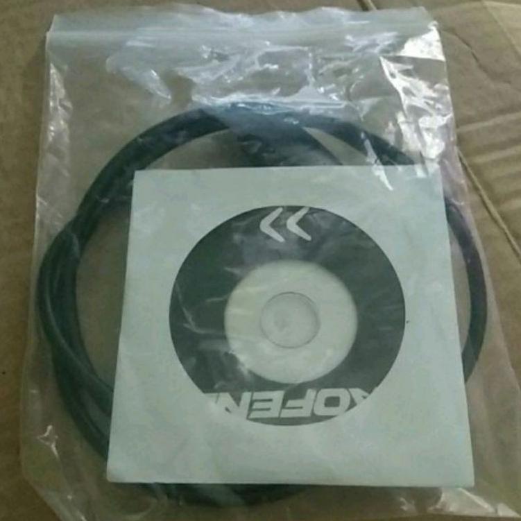 Terbaik.. Kabel data HT Baofeng Bf-888S UV-5R, Kenwood, HTC, dll + CD ori