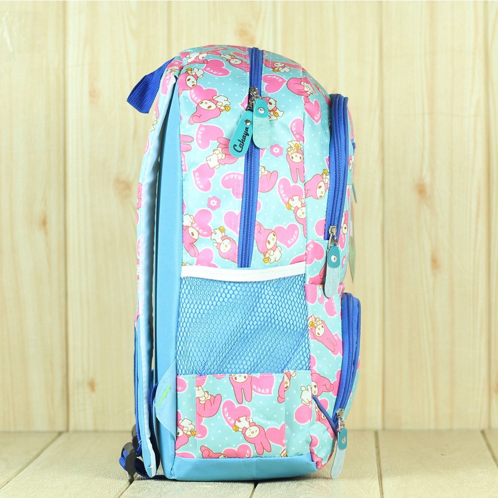 RANSEL ANAK PEREMPUAN CAHAYA BONEKA BIRU TAS CEWEK IMUT LUCU STYLISH KEREN TERBARU BERMURAH AWET BERKUALITAS