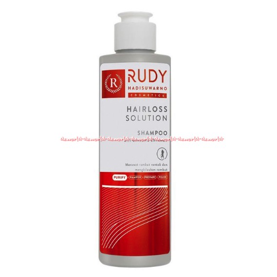 Rudy Hadisuwarno Hair loss 200ml Defense Shampoo Conditioner rudi Gingseng Rudy Hadi suwarno