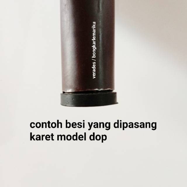 Karet Dop 1 1/4&quot; 3cm 30mm Kaki Kursi Meja Besi