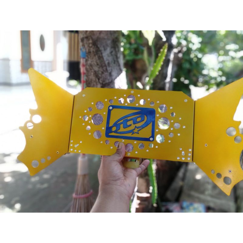 COVER RADIATOR VIXION,CBR,NEW CB150R/OLD+SAYAP SAMPING