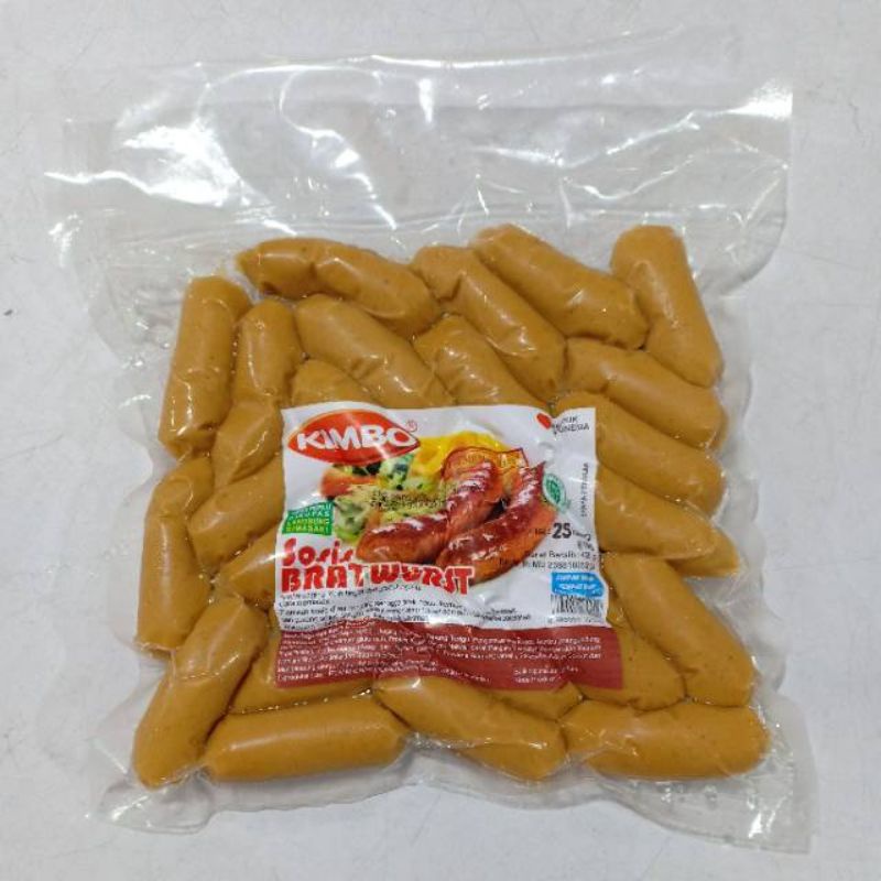 

KIMBO Sosis Bratwurst Mini Cocktail 500gr isi 25pcs