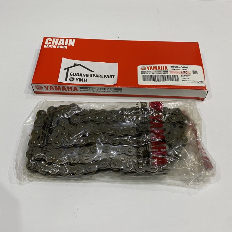 Rantai Rante Chain Only Vega ZR Jupiter Z Robot 9X568-C4107 Asli Original Yamaha