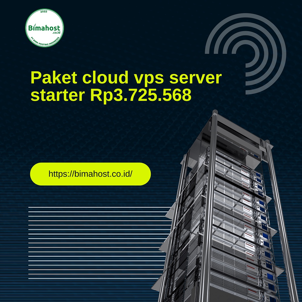 Paket cloud vps server starter