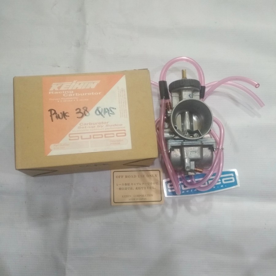 karbu karburator pwk 38 keihin QS 38 air strike sudco original