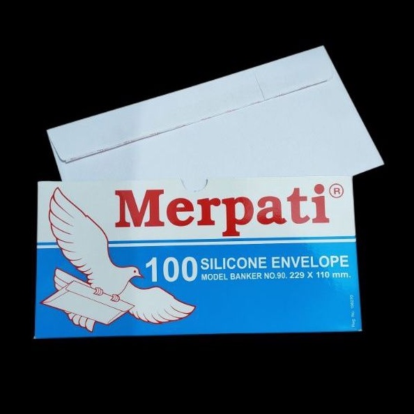 

Amplop Merpati Polos Panjang 90 (kotak biru)