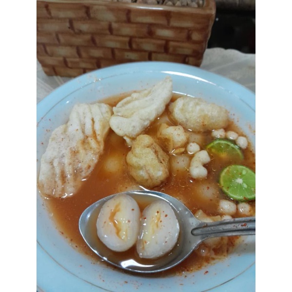 

baso aci isi kezu mozzarela baso 6 butir enak gurih pedas komplit bumbu bikin lidah bergetar mon